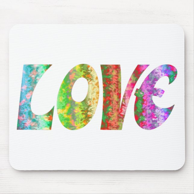 GROOVY LIEBE MOUSEPAD (Vorne)