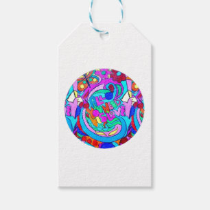 groovy Liebekreis des Hippie Geschenkanhänger