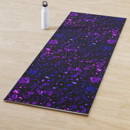 Groovy Lila Black Amethyst Yogamatte