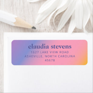 Groovy Lila Pink Gradient   BRAUTPARTY