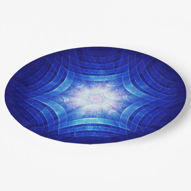 Groovy Magen Pappteller (Schrägansicht)