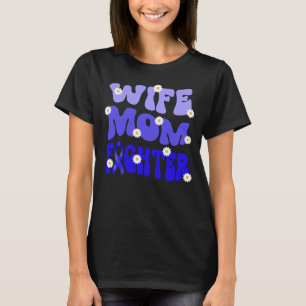 Groovy Mama Ehefrau Kampfflugzeug Ataxie Bewusstse T-Shirt