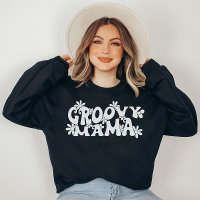 Groovy Mama Mother's Day Sweatshirt Geschenk für M