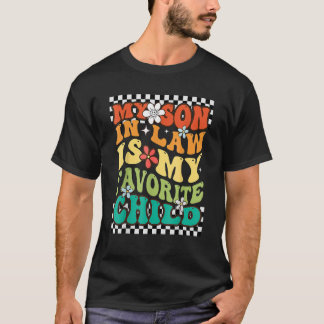 Groovy mein Sohn im Jura ist meine Lieblingskinder T-Shirt