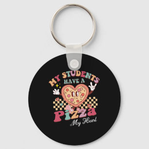 Groovy, meine Schüler haben Pizza von meinem Herzl Schlüsselanhänger