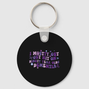 Groovy Meist auf Purple Dementia Heimerhei angespr Schlüsselanhänger