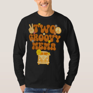 Groovy Mema Retro Matching Family Baby Dusche Moth T-Shirt