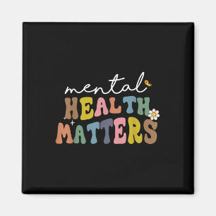 Groovy Mental Health S Human Brain Illusion Awaren Magnet