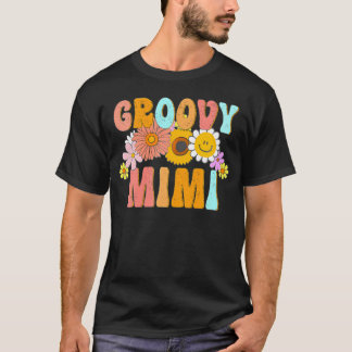 Groovy Mimi Birthday Family Matching Groovy Mimi T-Shirt