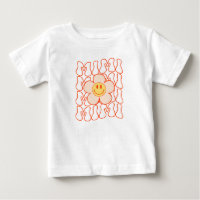 Groovy Mimi Happy Face Smile Niedlich Daisy Blume