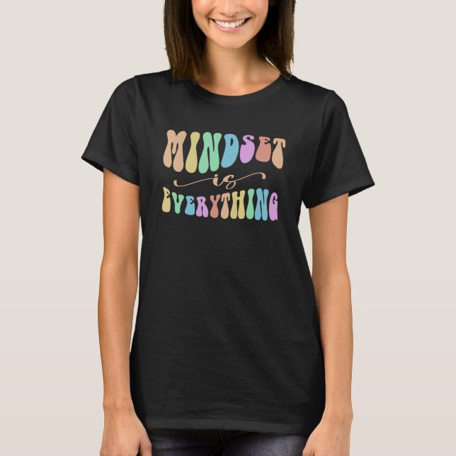 Groovy MINDSET EVERYTHING Future Millionaire in Tr T-Shirt (Vorderseite)