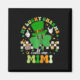Groovy My Lucky Charms nennen mich Mimi St Patrick Magnet
