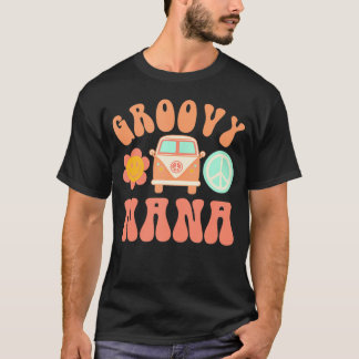 Groovy Nana Matching Family Geburtstagsparty T-Shirt