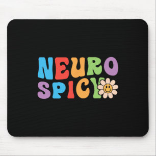 Groovy Neurospicy - Neurodivergent Adhäd Asd Autis Mousepad