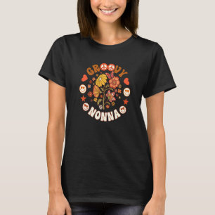 Groovy Nonna Groovy Birthday Matching Birthday Par T-Shirt