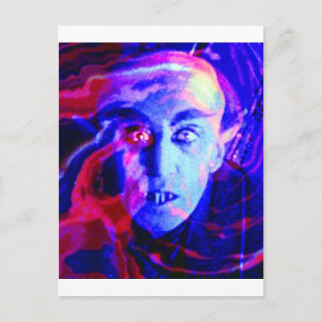 Groovy Nosferatu Postkarte (Vorderseite)