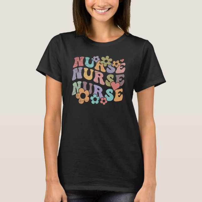 Groovy Nurse Shirt, Krankenversicherung T-Shirt (Vorderseite)
