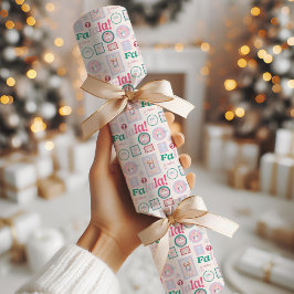 Groovy Nussknacker Retro Pastell Weihnachten Seidenpapier