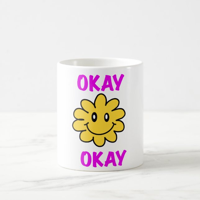 Groovy Okay Kaffeetasse (Mittel)