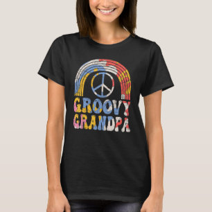 Groovy Opa der Männer 70er Ästhetik Nostalgie 1970 T-Shirt