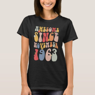 Groovy Phantastisch seit November 1963 Retro 59. T-Shirt