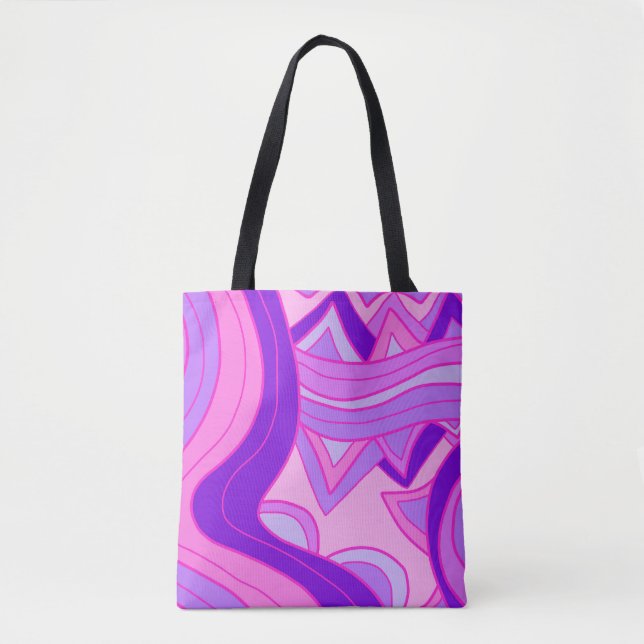 Groovy Pinks Tasche (Vorderseite)