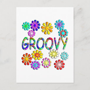 Groovy Postkarte