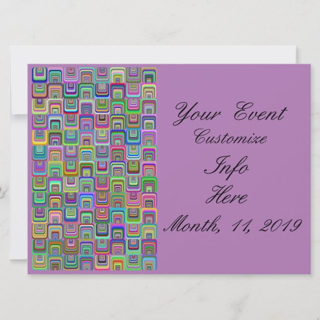 Groovy Psychedelic Hippie-Stil Thunder_Cove (Vorderseite)