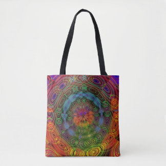 Groovy psychedelische Taschentasche Tasche