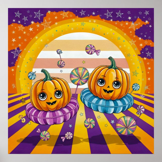Groovy Pumpkin Fiesta Poster (Vorne)