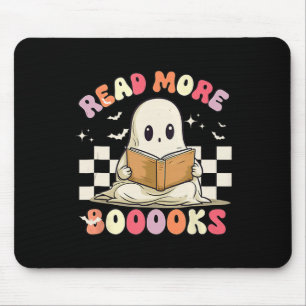 Groovy Read more Bücher Niedlich Ghost Boo Funny H Mousepad