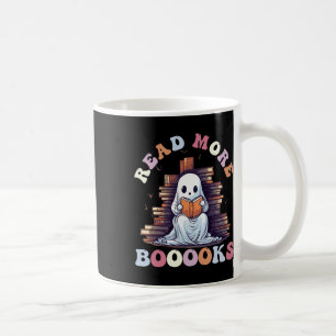 Groovy Read more Bücher Niedlich Ghost Funny Teach Kaffeetasse