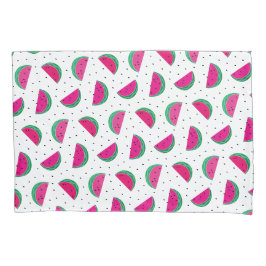 Groovy Red Green Modern Watermelon. Kissenbezug