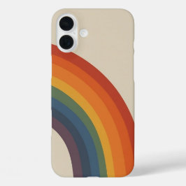 Groovy - Regenbogen-70er im Stil der 70er Jahre iPhone 16 Plus Hülle
