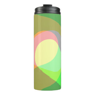Groovy Retro Abstrakt Art 710 Thermosbecher