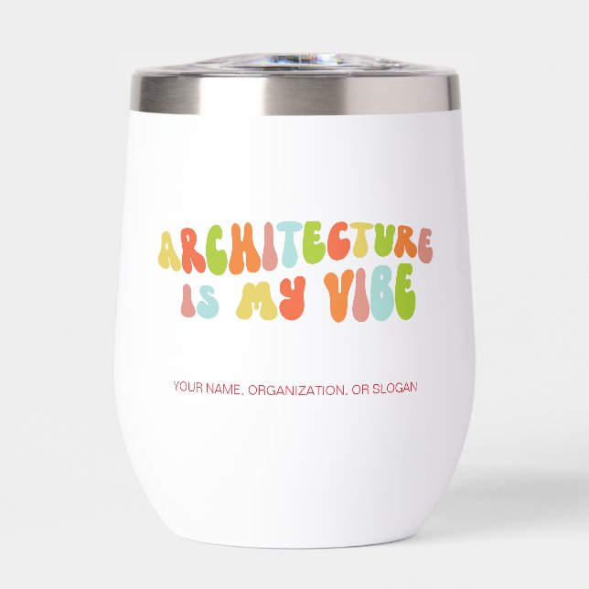 Groovy Retro Architecture ist My Vibe, Architect (Vorderseite)