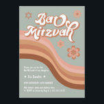 Groovy Retro Bat Mitzvah Einladung<br><div class="desc">Kann an Ihre Bedürfnisse angepasst werden,  um Ihren Anzug zu erfüllen. // Sie suchen passende oder ergänzende Artikel? Andere Schreibwaren aus dem Set,  die im Bereich "Sammlungen" meines Ladens erhältlich sind. // Benötigen Sie Hilfe bei der Anpassung Ihres Designs? Andere Ideen got? Kontaktieren Sie mich (Zoe) direkt.</div>