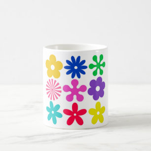 GROOVY RETRO-BLUME VERWANDLUNGSTASSE
