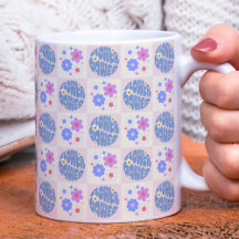 Groovy Retro Daisy Blume Pattern Boho Floral