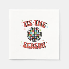 Groovy Retro Disco Party Serviette