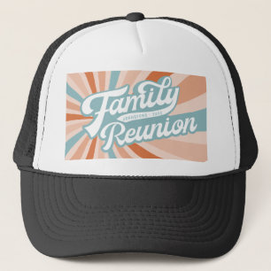 Groovy Retro Family Wiedersehen zusammenbringen Truckerkappe