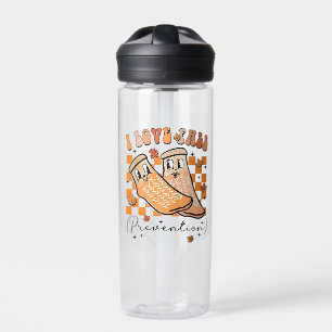 Groovy Retro I Liebe Herbstverhütung Funny Trinkflasche