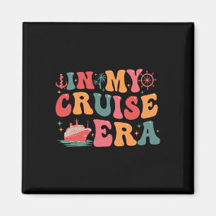 Groovy Retro in my Cruise Ära Familienurlaub Crui Magnet