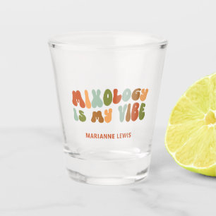 Groovy Retro Mixology ist mein Ding, Mixologe Schnapsglas