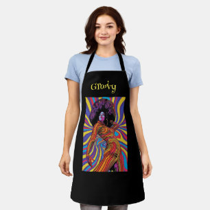 Groovy Retro Schürze