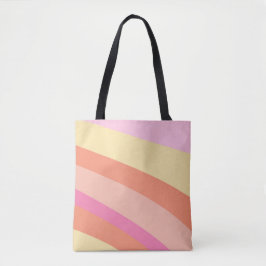 Groovy Retro Stripes Seventies Tasche