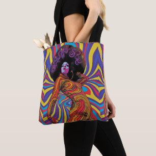 Groovy Retro-Taschentuch Tasche
