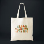 Groovy Retro Urban Planning ist My Vibe, Planer Tragetasche<br><div class="desc">Retro-Stil 'Urban Planning is My Vibe' Tote Tasche,  für Planer.</div>