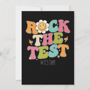 Groovy Rock the Test Motivierend Testing Day Einladung