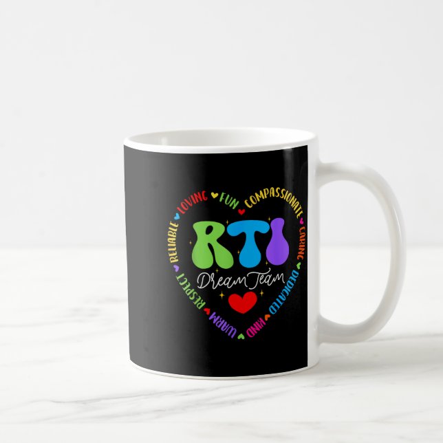 Groovy Rti Dream Team T Resnse Intervention Squad  Kaffeetasse (Rechts)